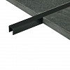 Профиль Juliano Tile Trim SUP10-4S-10H Black  полированный (2440мм)#1