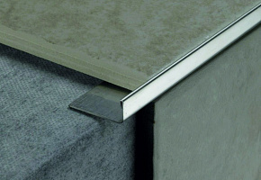 Профиль Juliano Tile Trim SB018-1S-12H Silver (2440mm) - Фото интерьеров №4